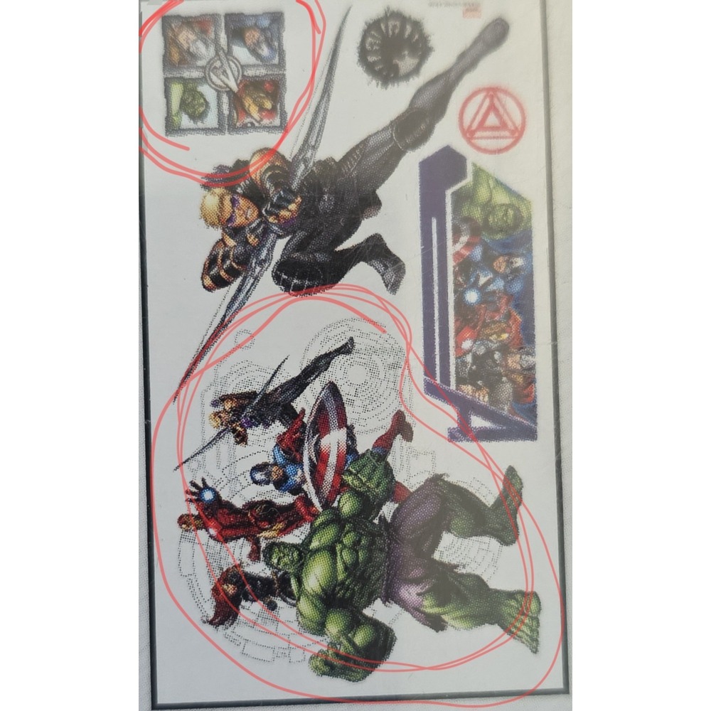 Marvel Comics Wall Decals Removable & Repositionable Made in USA - Picture 14 of 16